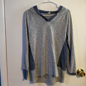 Danskin hooded long sleeve